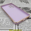 قاب گوشی Galaxy A33 5G سامسونگ طرح ژله ای مای کیس گلد لاین دور طلایی محافظ لنز دار یاسی کد 62