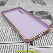قاب گوشی Galaxy A30S - Galaxy A50S - Galaxy A50 سامسونگ طرح ژله ای مای کیس گلد لاین دور طلایی محافظ لنز دار یاسی کد 470
