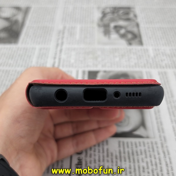 کیف گوشی موبایل Galaxy A21S کلاسوری اورجینال دادوو Dadoo مدل SPORT 2023 قرمز کد E18-170265