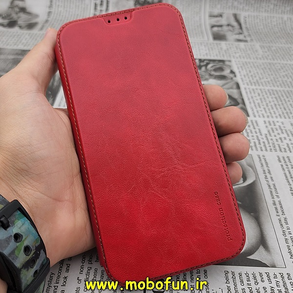 کیف گوشی موبایل iPhone 13 Pro Max آیفون کلاسوری اورجینال دادوو Dadoo مدل SPORT 2023 قرمز کد 188
