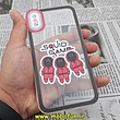 قاب گوشی iPhone X - iPhone Xs آیفون ژله ای طرح دار شفاف محافظ لنز دار بازی مرکب اسکویید گیم کد 291
