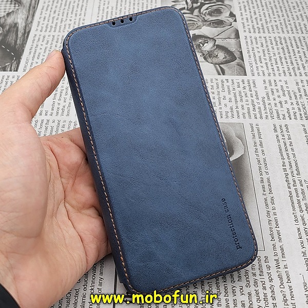کیف گوشی موبایل Redmi Note 8 - Redmi Note 8 2021 شیائومی کلاسوری اورجینال دادوو Dadoo مدل SPORT 2023 سرمه ای کد 457
