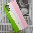 قاب گوشی Redmi Note 11 4G - Redmi Note 11S شیائومی سیلیکونی اورجینال آبرنگی رنگین کمانی پاک کنی درجه یک زیربسته محافظ لنز دار کد دار 129