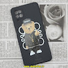 قاب گوشی Galaxy A12 سامسونگ سیلیکونی ژله ای طرح خرسی تدی Tedi مشکی کد 611