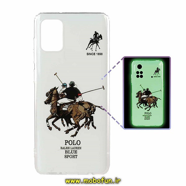 قاب گوشی Galaxy A51 سامسونگ طرح پولو POLO شب رنگ پشت طلق براق کد 479