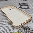قاب گوشی iPhone 13 Pro Max آیفون طرح پافر PUFFER مای کیس گلد لاین دور طلایی محافظ لنز دار کرم کد 198