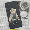 قاب گوشی Redmi Note 8 - Redmi Note 8 2021 شیائومی سیلیکونی ژله ای طرح خرسی تدی Tedi محافظ لنز دار مشکی کد 480