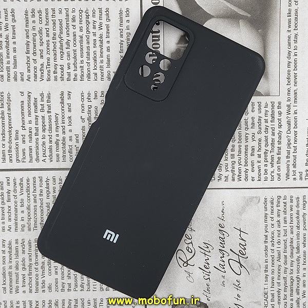 قاب گوشی Redmi Note 11 Pro 4G Global - Redmi Note 11 Pro 5G Global شیائومی سیلیکونی اورجینال پاک کنی درجه یک زیربسته محافظ لنز دار مشکی کد 81