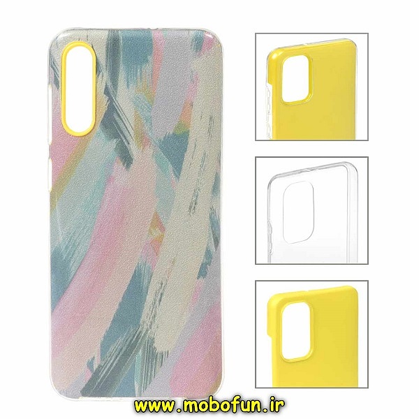 قاب گوشی Galaxy A30S - Galaxy A50S - Galaxy A50 سامسونگ طرح ژله ای طرح دار آبرنگی اکلیلی کد 538