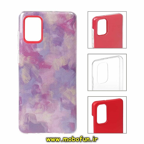 قاب گوشی Galaxy A51 سامسونگ طرح ژله ای طرح دار آبرنگی اکلیلی کد 494