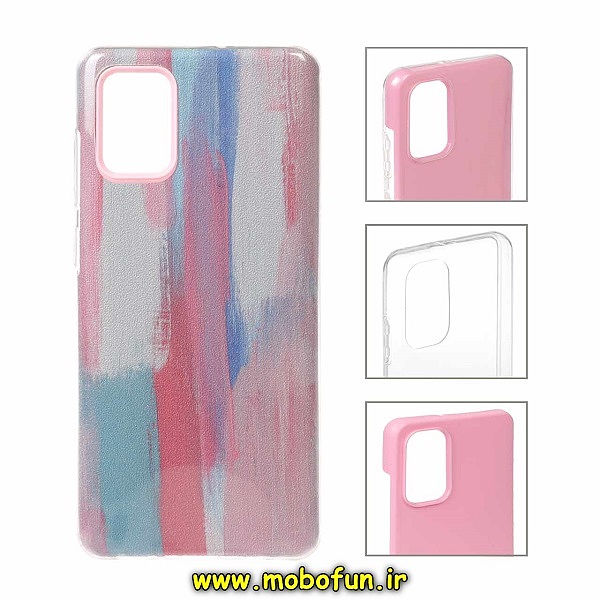قاب گوشی Galaxy A51 سامسونگ طرح ژله ای طرح دار آبرنگی اکلیلی کد 502