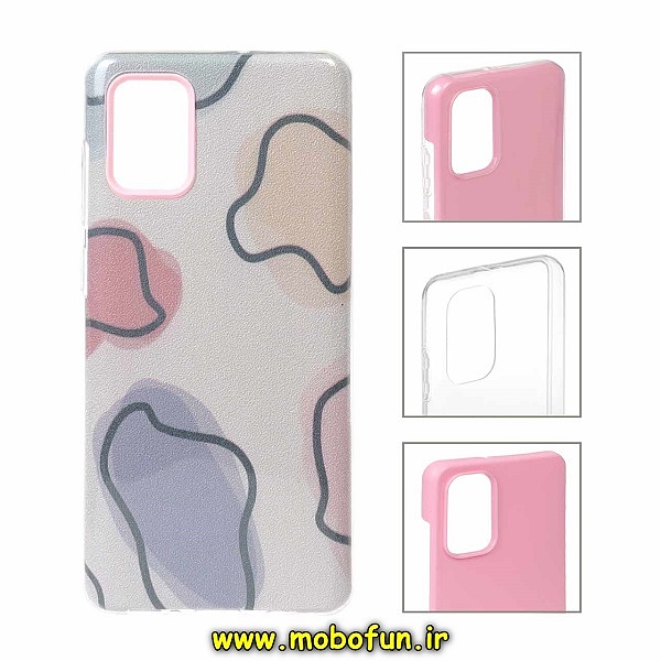قاب گوشی Galaxy A51 سامسونگ طرح ژله ای طرح دار آبرنگی اکلیلی کد 503