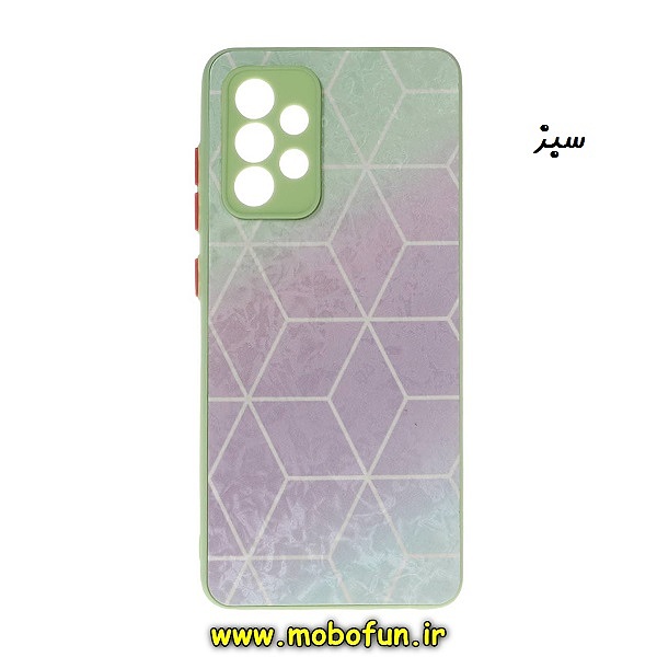 قاب گوشی Galaxy A52 4G - Galaxy A52 5G - Galaxy A52S سامسونگ طرح مخملی رنگی دور سیلیکونی محافظ لنز دار سبز کد 576