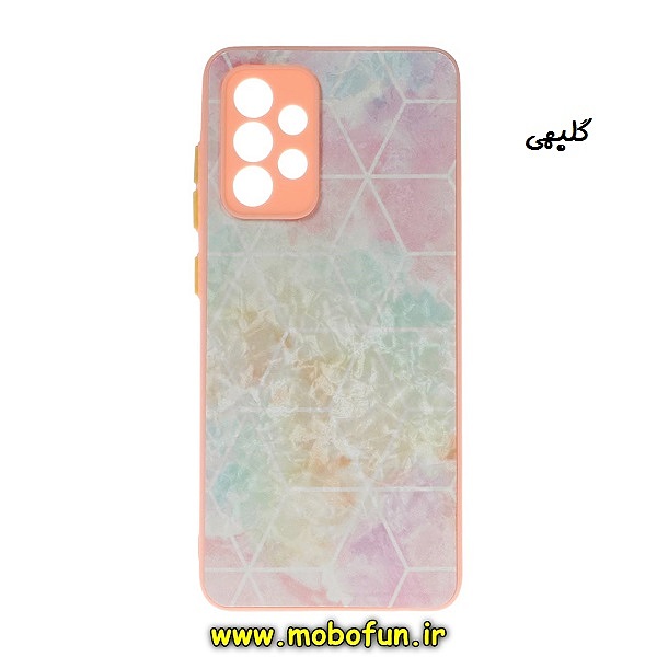 قاب گوشی Galaxy A52 4G - Galaxy A52 5G - Galaxy A52S سامسونگ طرح مخملی رنگی دور سیلیکونی محافظ لنز دار گلبهی کد 579
