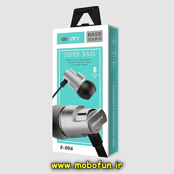 هندزفری باسیم انستی ANSTY مدل E-006
