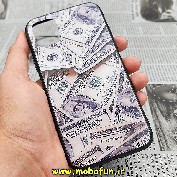 قاب گوشی Iphone 11 آیفون پشت گلس شیشه ای 100 دلاری کد 326