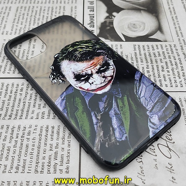 قاب گوشی iPhone 11 آیفون طرح فانتزی برجسته جوکر JOKER کد 328