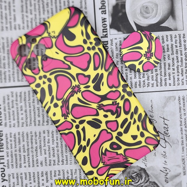 قاب گوشی iPhone 11 Pro Max آیفون ژله ای فانتزی طرح آبرنگی پاپ سوکت دار محافظ لنز دار کد 343