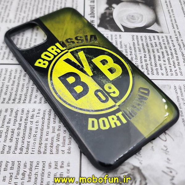 قاب گوشی iPhone 11 Pro Max آیفون طرح فانتزی برجسته دورتموند DORTMUND کد 364