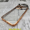 قاب گوشی iPhone 13 Pro آیفون طرح الکتروپلیتینگ ژله ای شفاف اورجینال یونیک کیس Unique Case محافظ لنز دار طلایی کد 219