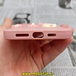 قاب گوشی iPhone 14 Max آیفون طرح سیلیکونی ژله ای سه بعدی برجسته عروسکی گلبهی کد 1