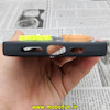 قاب گوشی iPhone 14 Pro Max آیفون طرح سیلیکونی ژله ای سه بعدی برجسته عروسکی مشکی کد 4