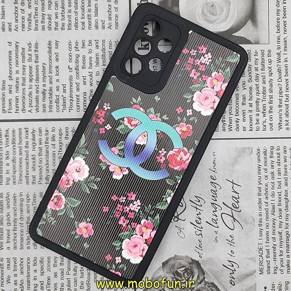 قاب گوشی Galaxy A32 4G سامسونگ فانتزی ژله ای چرمی طرح Chanel محافظ لنز دار کد 494