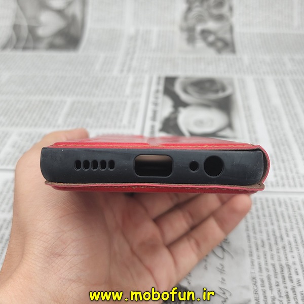کیف گوشی موبایل Redmi Note 9 شیائومی کلاسوری اورجینال دادوو Dadoo مدل SPORT 2023 قرمز کد E18-170281