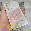 قاب گوشی Galaxy S21 Ultra سامسونگ طرح الکتروپلیتینگ ژله ای شفاف اورجینال یونیک کیس Unique Case محافظ لنز دار سفید کد E42-171915
