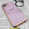قاب گوشی Galaxy A03 2022 سامسونگ طرح ژله ای مای کیس گلد لاین دور طلایی محافظ لنز دار یاسی کد 37