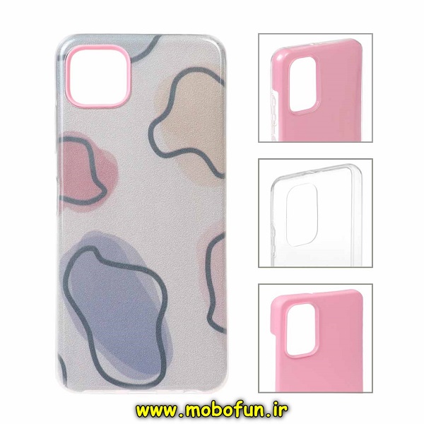 قاب گوشی Galaxy A22 5G سامسونگ طرح ژله ای طرح دار آبرنگی اکلیلی محافظ لنزدار کد 180