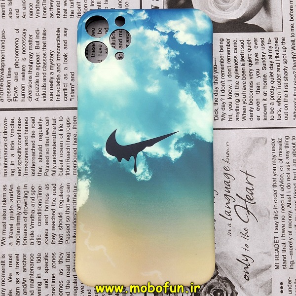 قاب گوشی iPhone 11 Pro Max آیفون ژله ای طرح دار محافظ لنز دار مات اسپرت نایکی NIKE کد 379