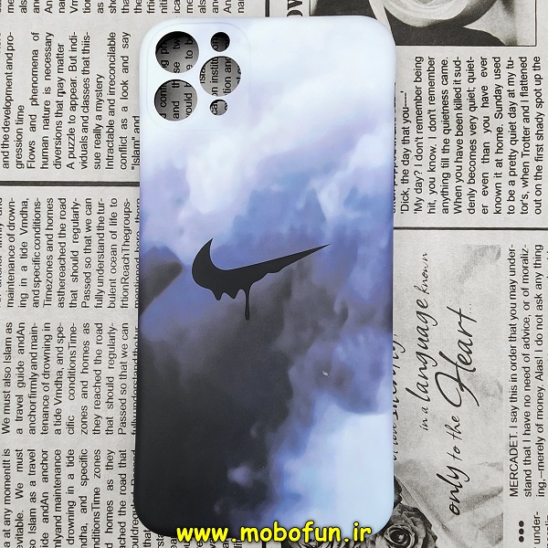 قاب گوشی iPhone 11 Pro Max آیفون ژله ای طرح دار محافظ لنز دار مات اسپرت نایکی NIKE کد 380