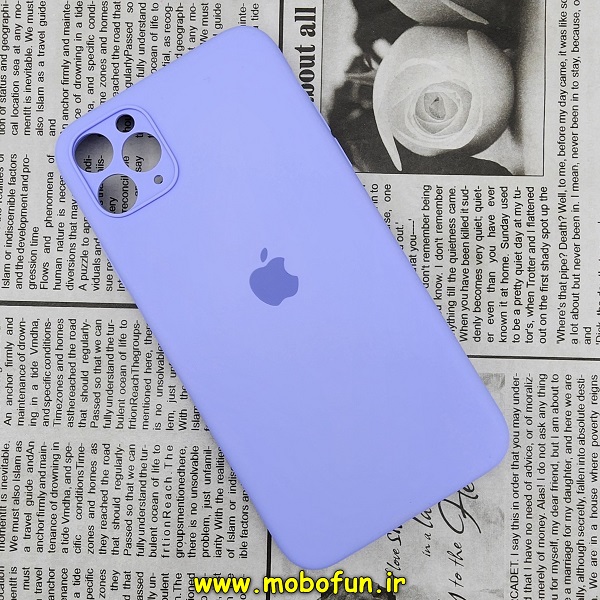 قاب گوشی iPhone 11 Pro Max آیفون سیلیکونی اورجینال پاک کنی درجه یک زیربسته یاسی محافظ لنز دار کد 386