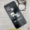 قاب گوشی Galaxy A21S سامسونگ لیزری محافظ لنز دار دور سیلیکونی طرح کارل لاجرفلد KARL LAGERFELD کد 533