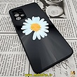 قاب گوشی Galaxy A32 4G سامسونگ لیزری محافظ لنز دار دور سیلیکونی طرح گل بابونه کد 533