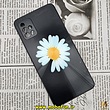 قاب گوشی Galaxy A51 سامسونگ لیزری محافظ لنز دار دور سیلیکونی طرح گل بابونه کد 588