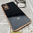 قاب گوشی Redmi Note 11 4G - Redmi Note 11S شیائومی طرح ژله ای مای کیس گلد لاین دور طلایی محافظ لنز دار مشکی کد 27