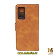 کیف گوشی Redmi Note 11 4G - Redmi Note 11S شیائومی مگنتی طرح چرم کتابی محافظ لنزدار قهوه ای کد 277