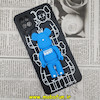 قاب گوشی Galaxy A12 سامسونگ طرح KAWS BABY سیلیکونی ژله ای سه بعدی برجسته محافظ لنز دار مشکی کد 861