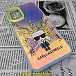قاب گوشی Galaxy A13 4G سامسونگ طرح ضدضربه هولوگرامی لنز رنگی هفت رنگ کارل لاجرفلد KARL LAGERFELD کد 282