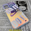قاب گوشی Galaxy A13 4G سامسونگ طرح ضدضربه هولوگرامی لنز رنگی هفت رنگ نایکی NIKE کد 285