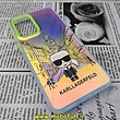 قاب گوشی Galaxy A33 5G سامسونگ طرح ضدضربه هولوگرامی لنز رنگی هفت رنگ کارل لاجرفلد KARL LAGERFELD کد 218