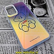 قاب گوشی Galaxy A33 5G سامسونگ طرح ضدضربه هولوگرامی لنز رنگی هفت رنگ خرسی تدی کد 223