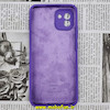 قاب گوشی Galaxy A03 2022 سامسونگ سیلیکونی اورجینال سورا SORA پاک کنی درجه یک زیربسته محافظ لنز دار ارغوانی کد 49