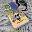 قاب گوشی Galaxy A53 5G سامسونگ طرح ضدضربه هولوگرامی لنز رنگی هفت رنگ کارل لاجرفلد KARL LAGERFELD کد 312