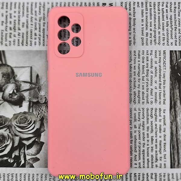 قاب گوشی Galaxy A52 4G - Galaxy A52 5G - Galaxy A52S سامسونگ سیلیکونی اورجینال سورا SORA پاک کنی درجه یک زیربسته محافظ لنز دار گلبهی کد 763