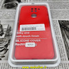 قاب گوشی Xiaomi Redmi Note 9 شیائومی سیلیکونی اورجینال سورا SORA پاک کنی درجه یک زیربسته محافظ لنز دار قرمز کد 385