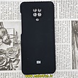 قاب گوشی Redmi Note 9s - Redmi Note 9 Pro شیائومی سیلیکونی اورجینال سورا SORA پاک کنی درجه یک زیربسته محافظ لنز دار مشکی کد 633