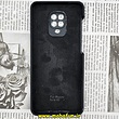 قاب گوشی Redmi Note 9s - Redmi Note 9 Pro شیائومی سیلیکونی اورجینال سورا SORA پاک کنی درجه یک زیربسته محافظ لنز دار مشکی کد 633